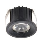   Vivalux LED beépíthető Spot lámpa, 3W, 270lm, 4000K, Ø35x25mm, 230V, fekete, Omix